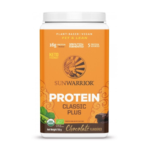 BIO Vegán fehérje Plus édesítőszerrel – csokoládé, 750 g