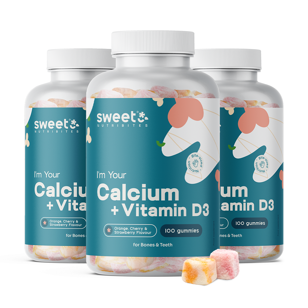 Kalcium + D3-vitamin gumicukor