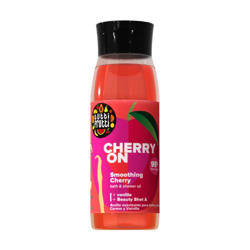 Fürdő- és zuhanyolaj – cseresznye és vanília, 400 ml
