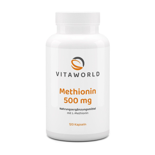Metionin 500 mg, 120 kapszula