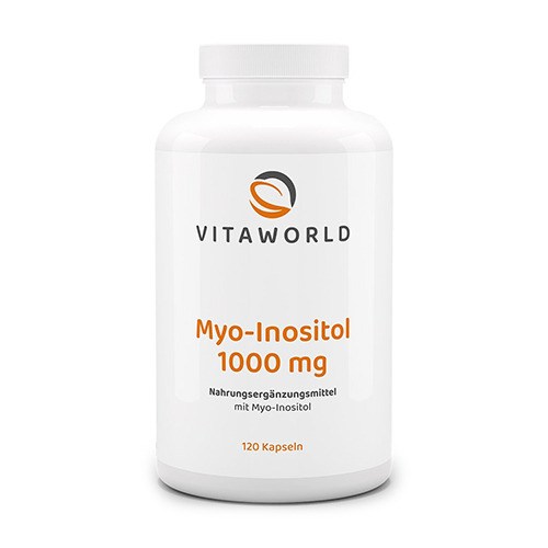 Mio-inozitol 1000 mg, 120 kapszula