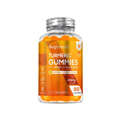 Kurkuma 2000 mg, 90 gumicukor