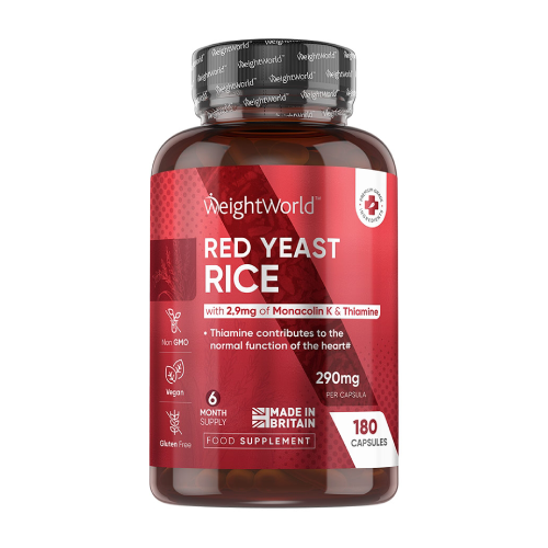 Vörös rizs élesztő 290 mg, 180 kapszula