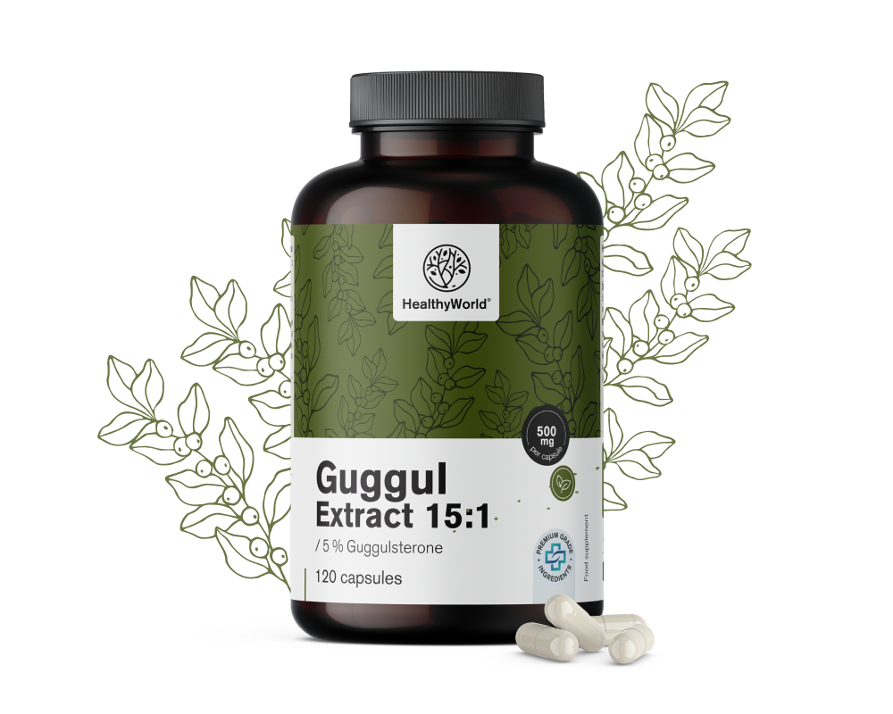 Guggul 500 мг - екстракт 15:1