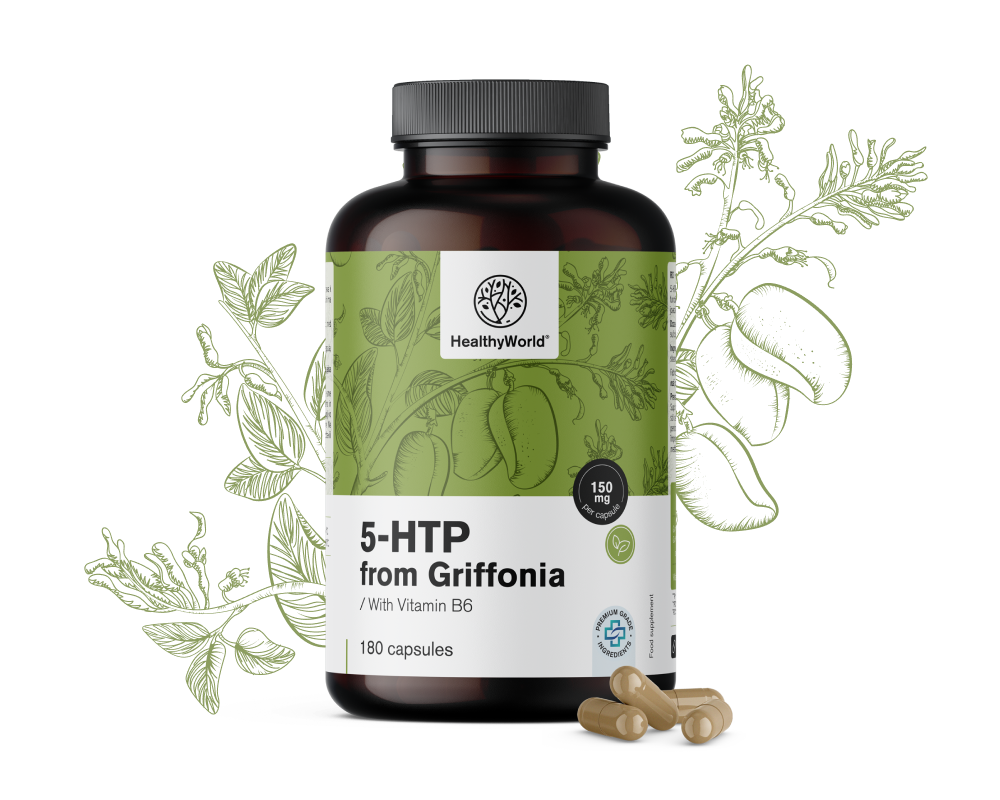 5-HTP 150 мг - Грифония симплицифолия