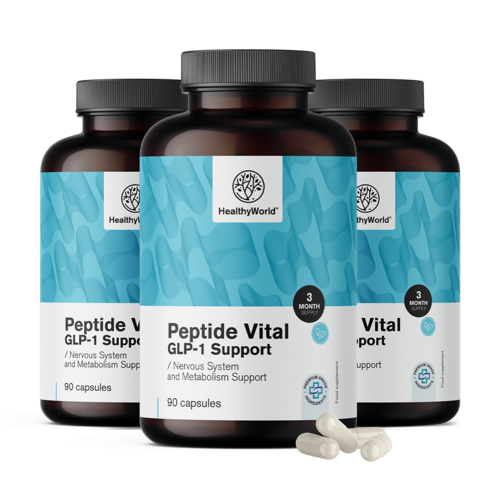 3x Peptide Vital, GLP-1 комплекс, общо 270 капсули