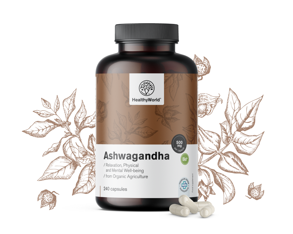 Ašvaganda 500&nbsp;mg