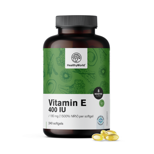 Vitamin E 400 IE, 240 Weichkapseln