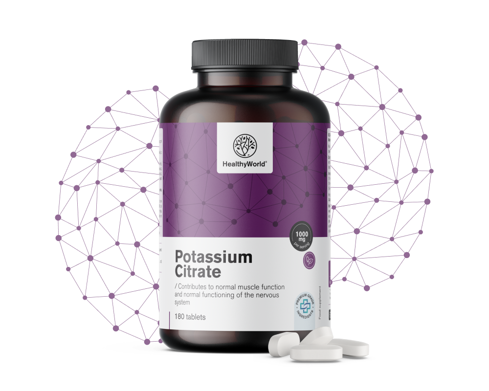 Citrato de potasio 1000&nbsp;mg
