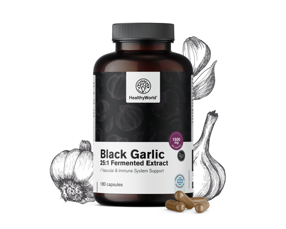 Ajo negro 1500&nbsp;mg