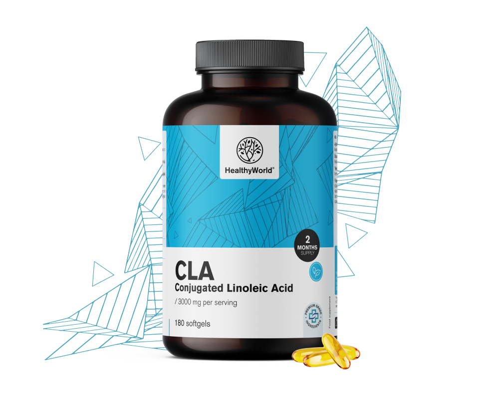 CLA 3000 mg - ácido linoleico conjugado