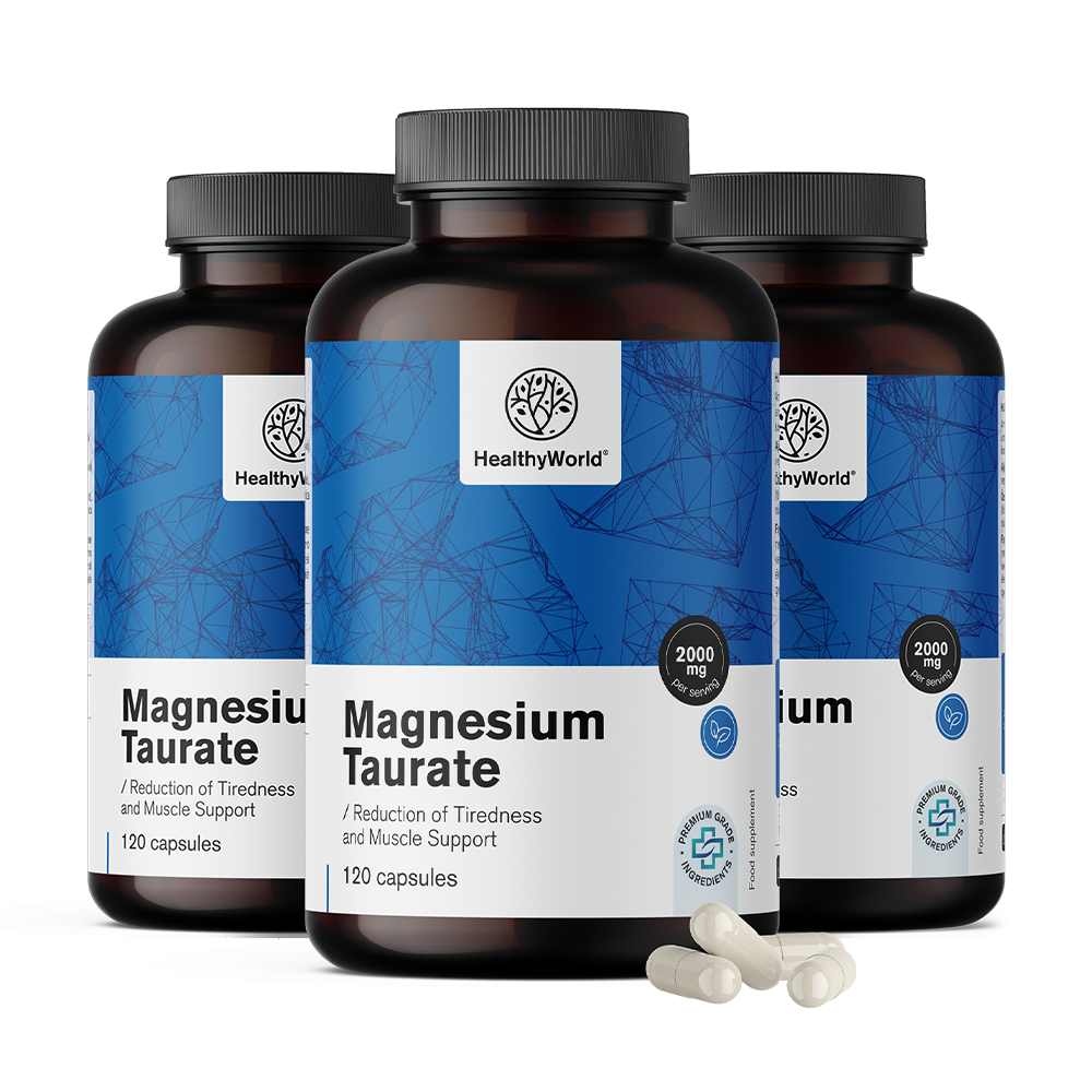 Taurato de magnesio 500 mg