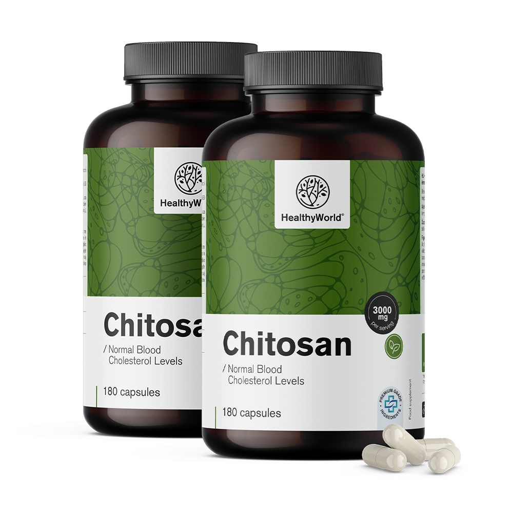 Quitosano 3000 mg.