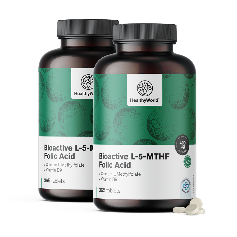 Ácido fólico activo L-5-MTHF
