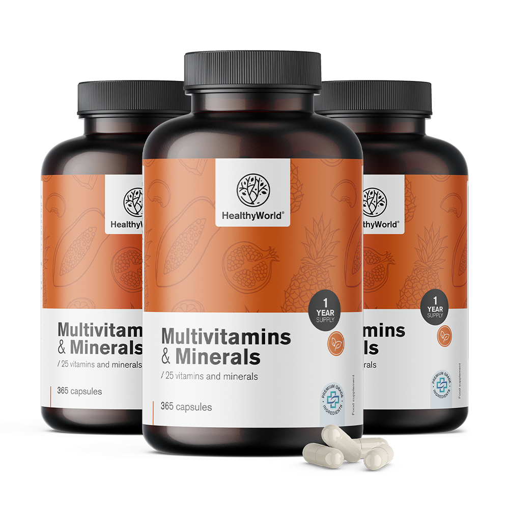 Les multivitamines et les multiminéraux