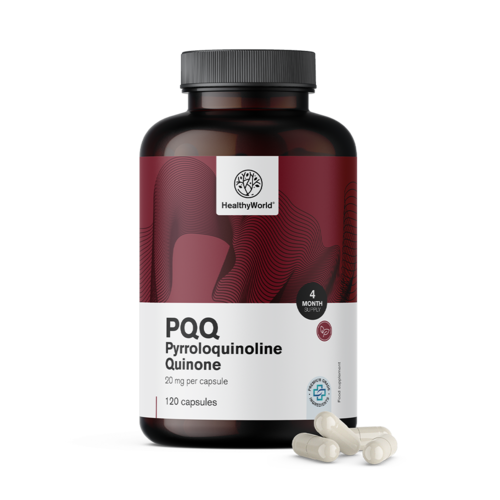 PQQ – Pyrroloquinoline quinone 20 mg, 120 gélules