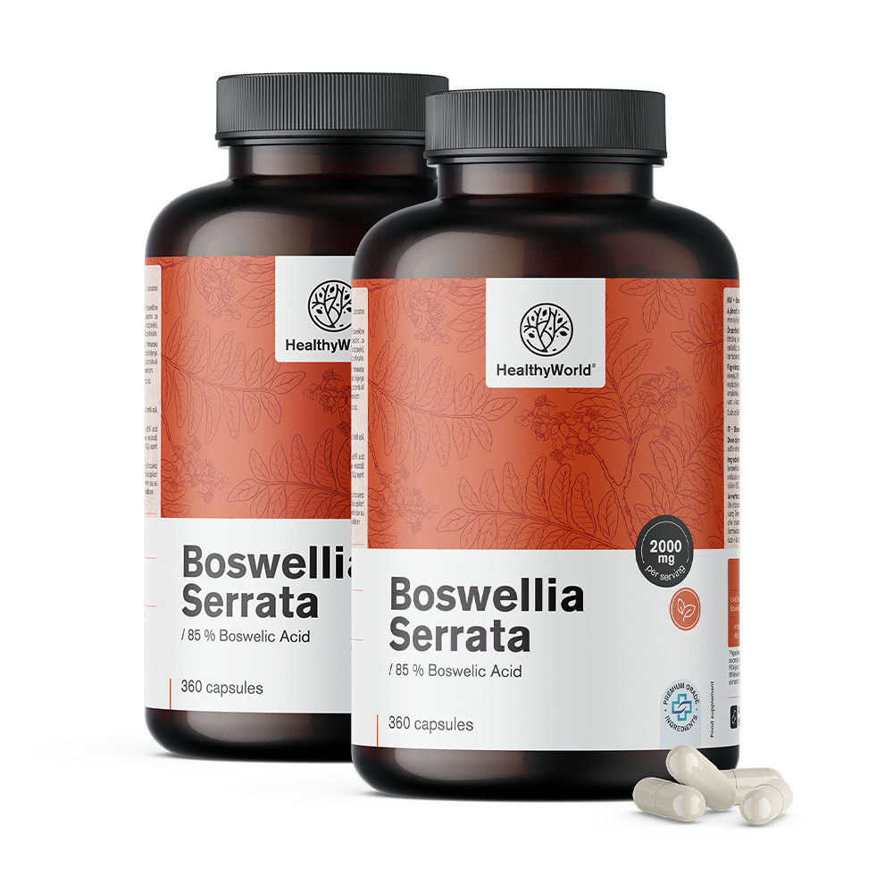 Μποσβέλια (Boswellia serrata) – 85% μποσβελικό οξύ