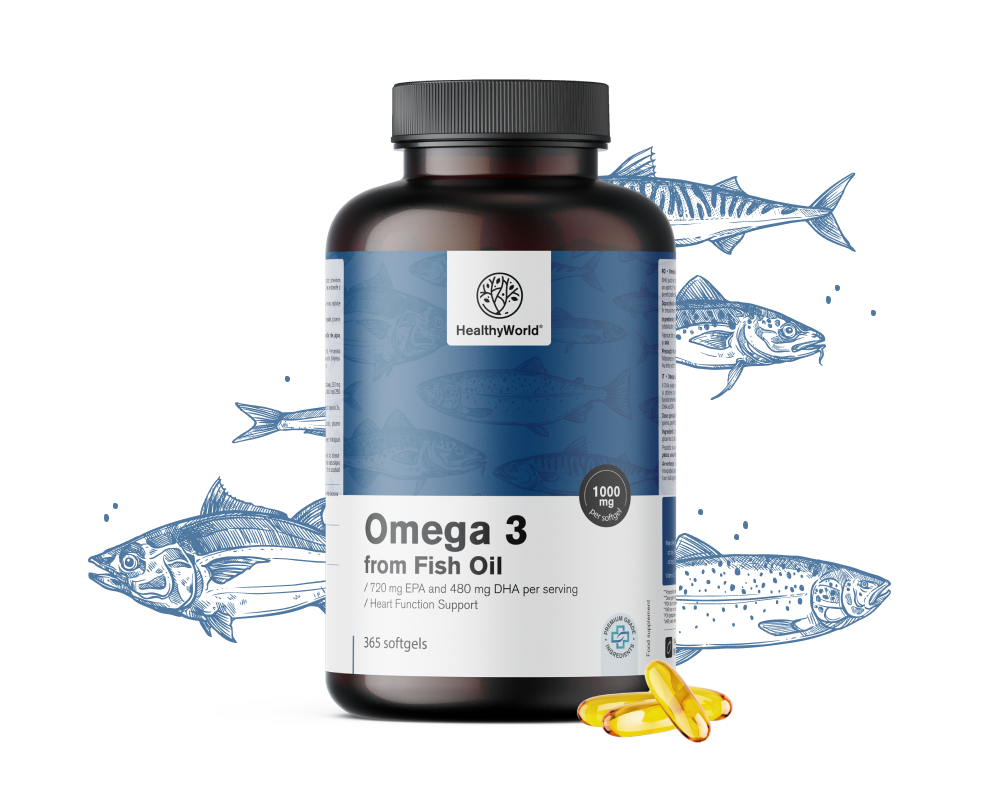 Omega-3 1000 mg – iz ribljeg ulja