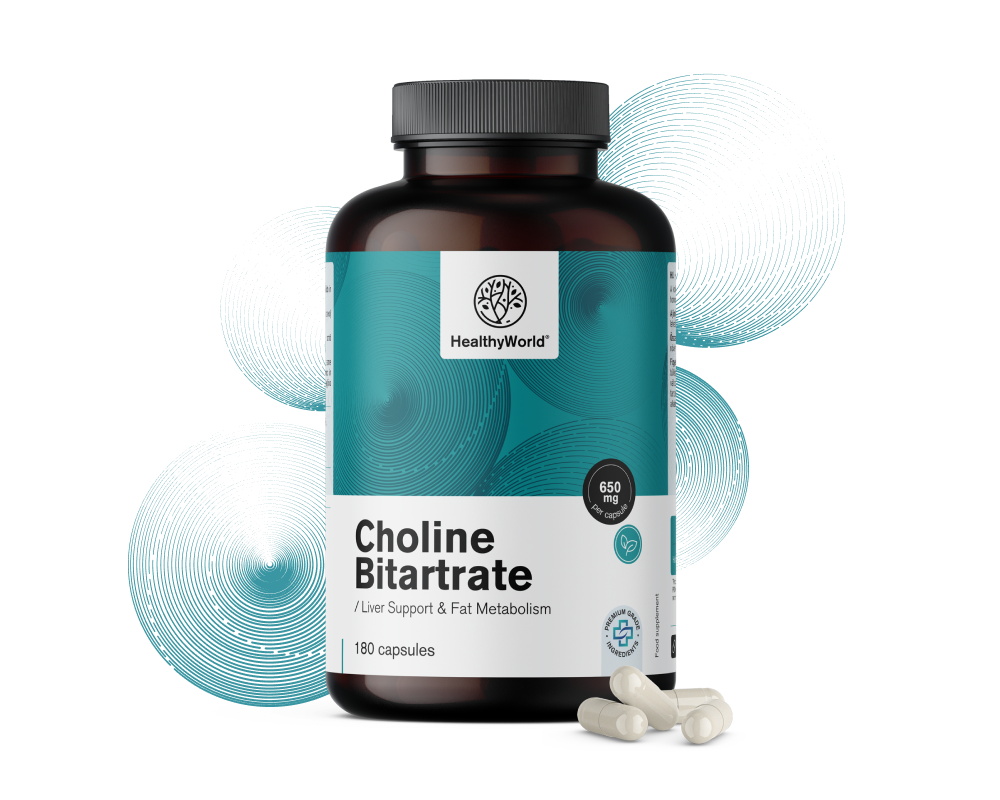 Kolin bitartarat 650&nbsp;mg