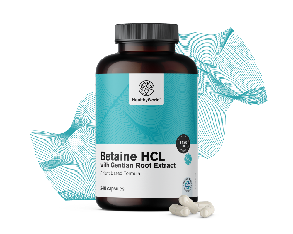 Betain HCL 1120&nbsp;mg