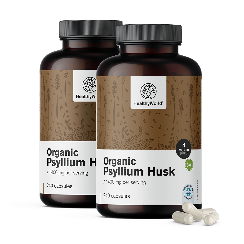 BIO Indiai útifű (Psyllium) 1400 mg