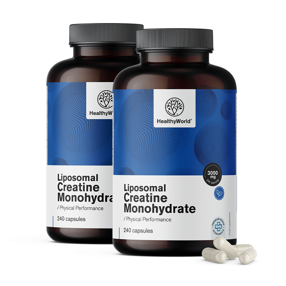Liposzomális kreatin-monohidrát 3000 mg.