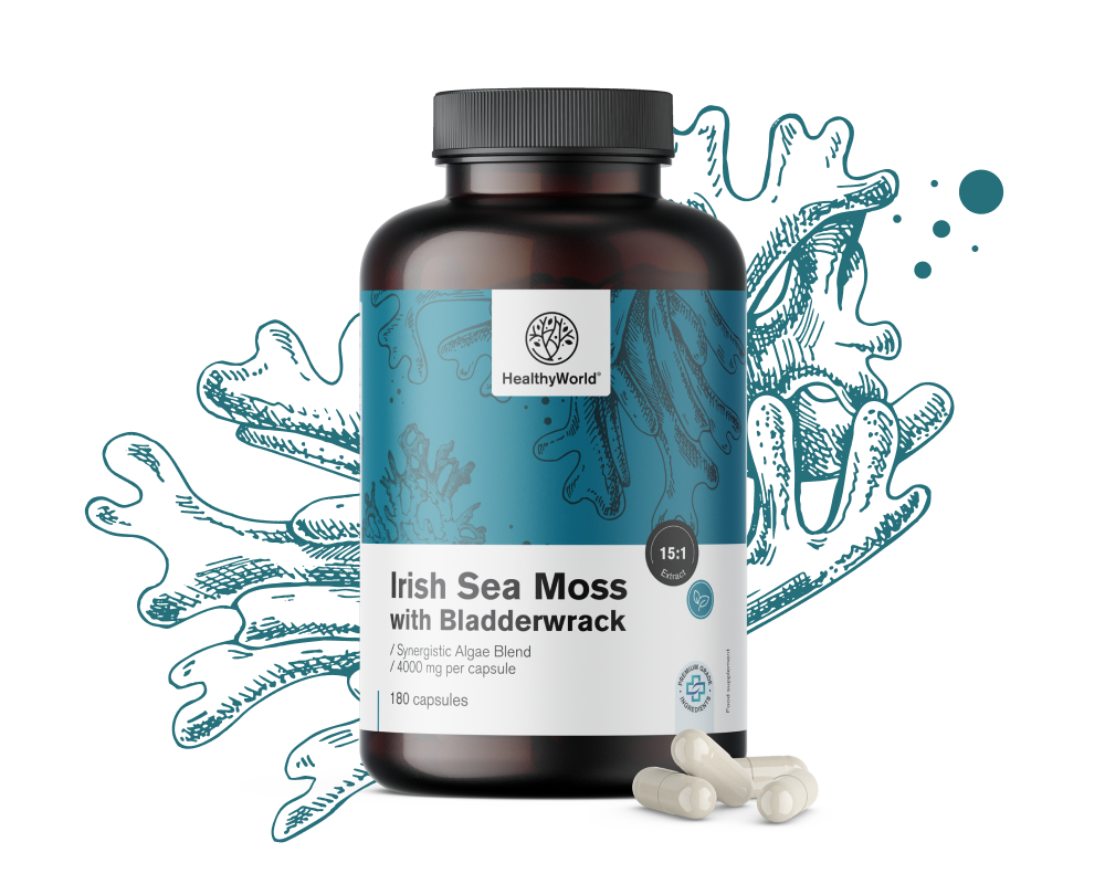 Ír tengeri moszat 4000&nbsp;mg