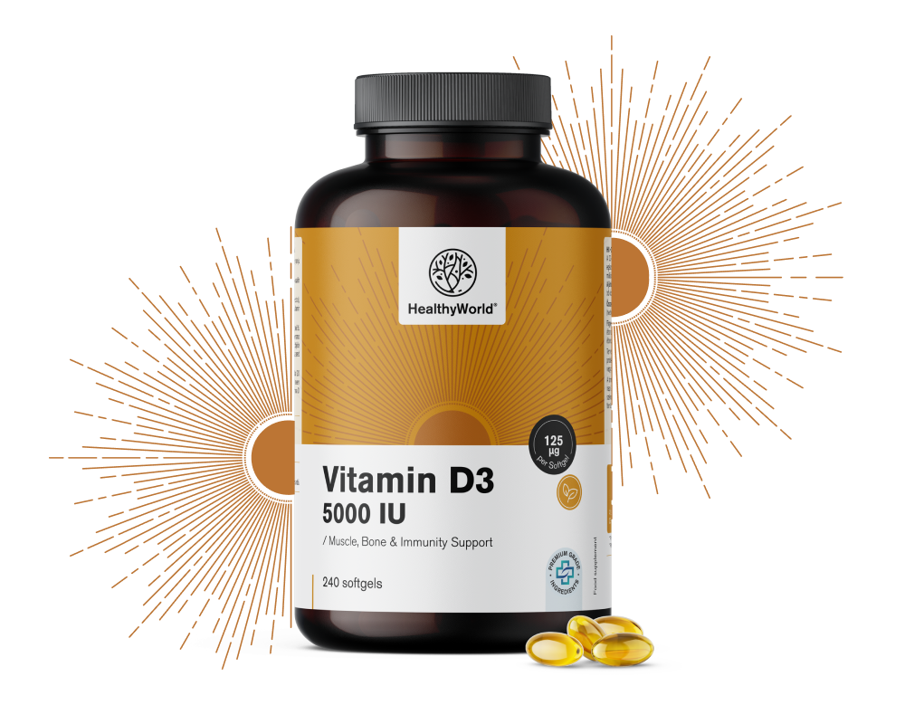 D3-vitamin 5000&nbsp;NE
