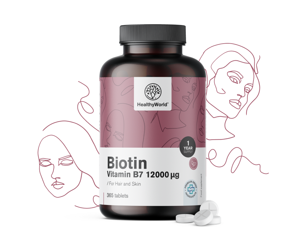 Biotina 12000 µg