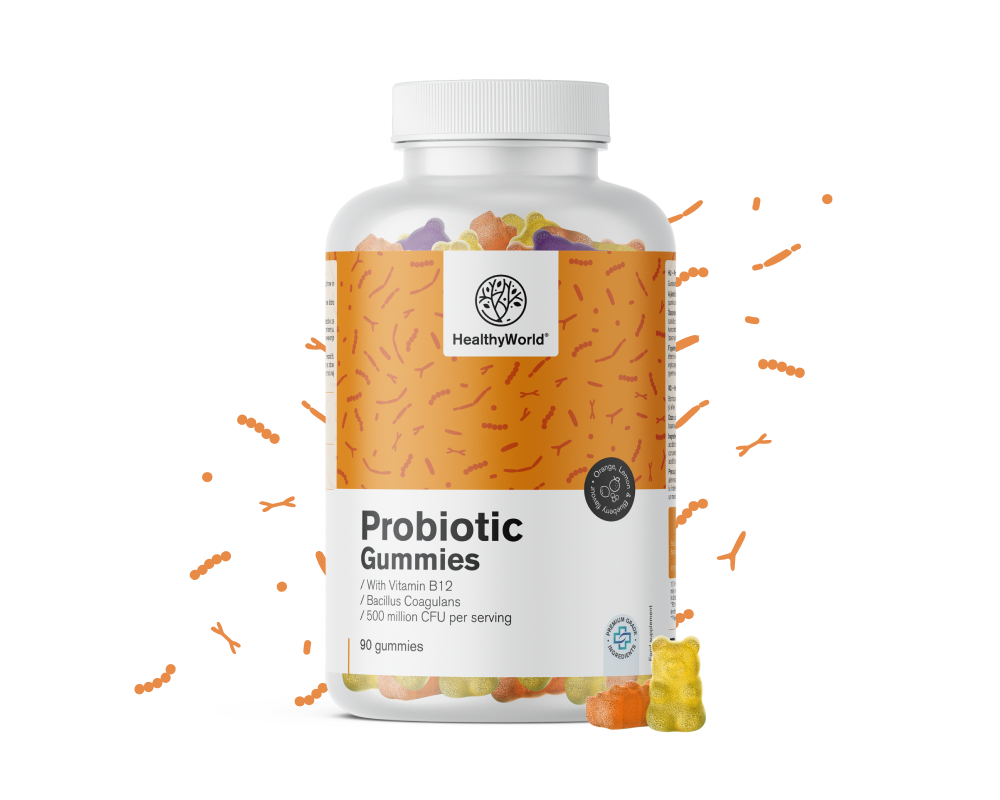 Probiotic – gommose con colture microbiologiche