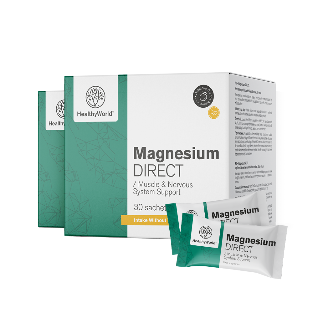 Magnesio DIRECT 400 mg con aroma di arancia