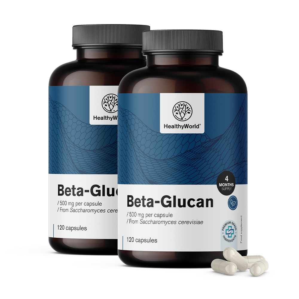 Beta-glucano 500 mg