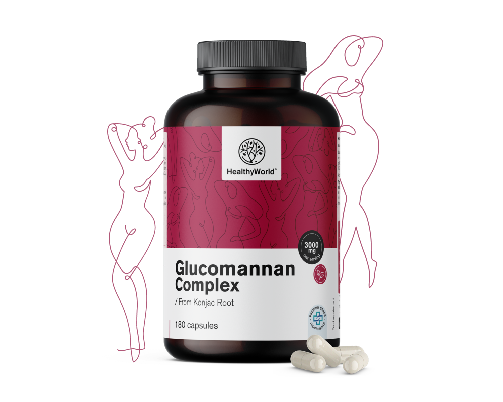 Complesso di glucomannano 3000&nbsp;mg