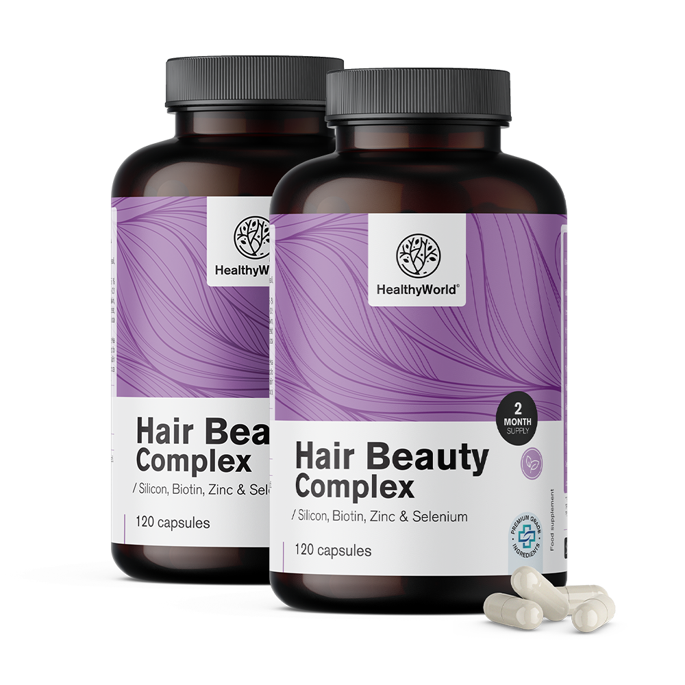 Complesso di bellezza per capelli - Vitamine e minerali per capelli