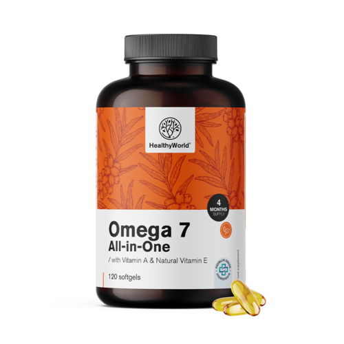 Omega-7 All-in-One, 120 capsule molli