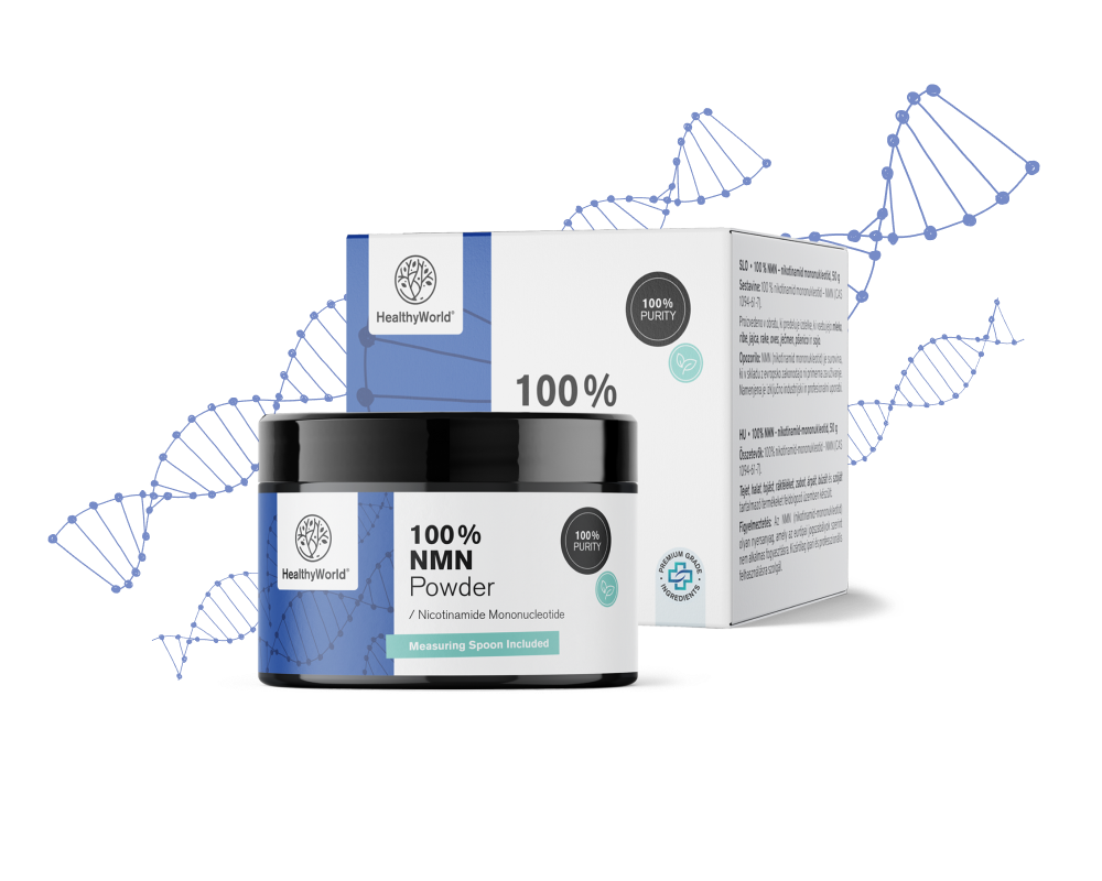 100 % NMN - nicotinamide mononucleotide.