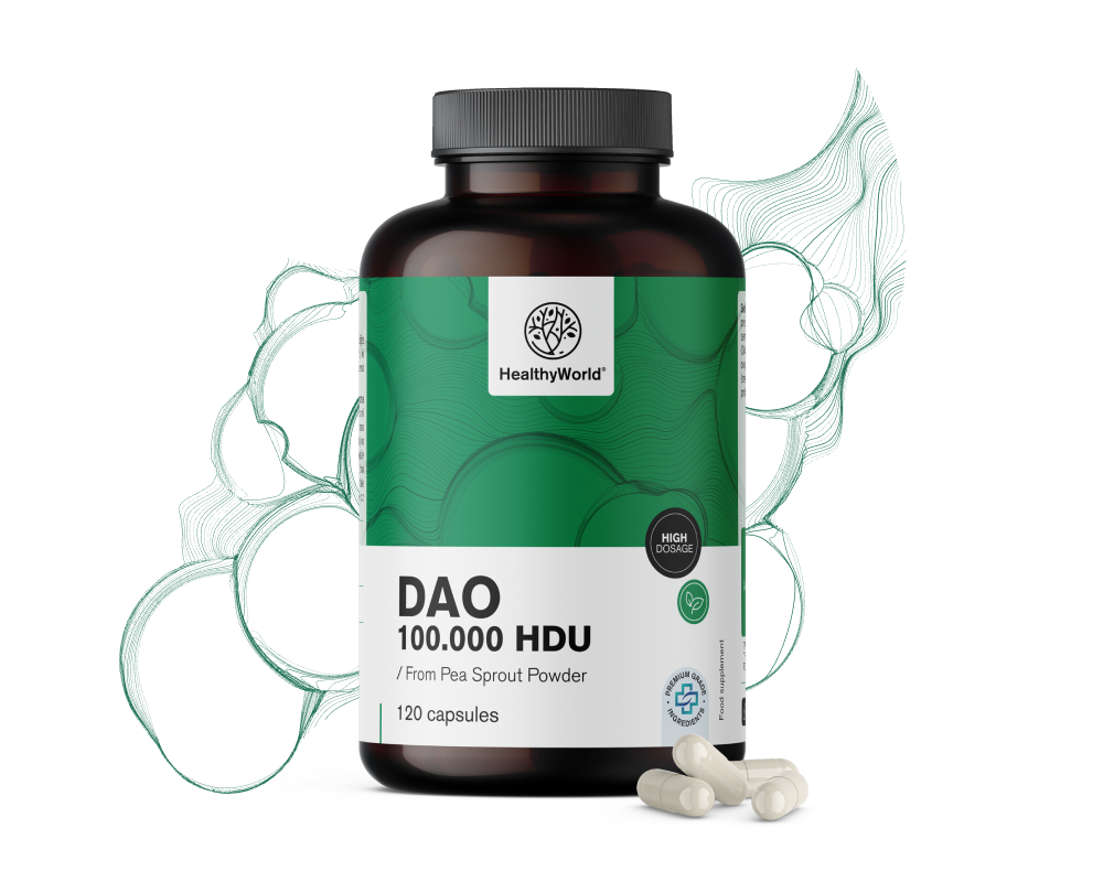 DAO diaminossidasi 100.000 HDU