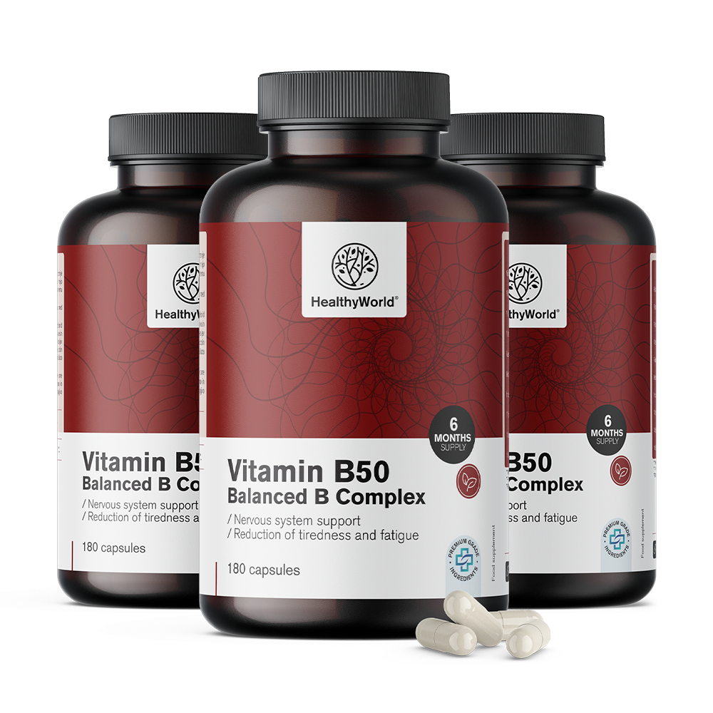 Vitamine B50 complex capsules