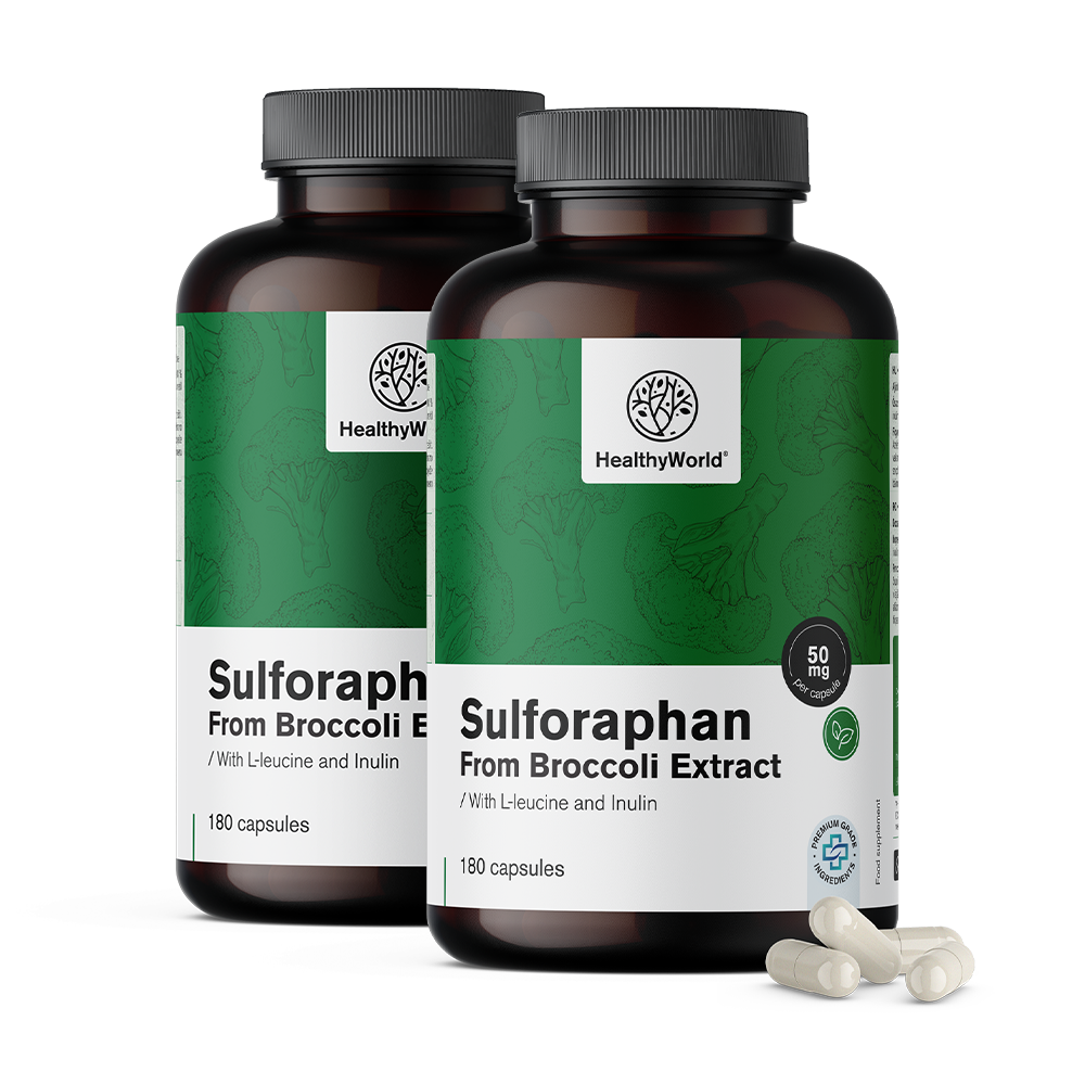 Sulforafan – iz izvlečka brokolija 50 mg