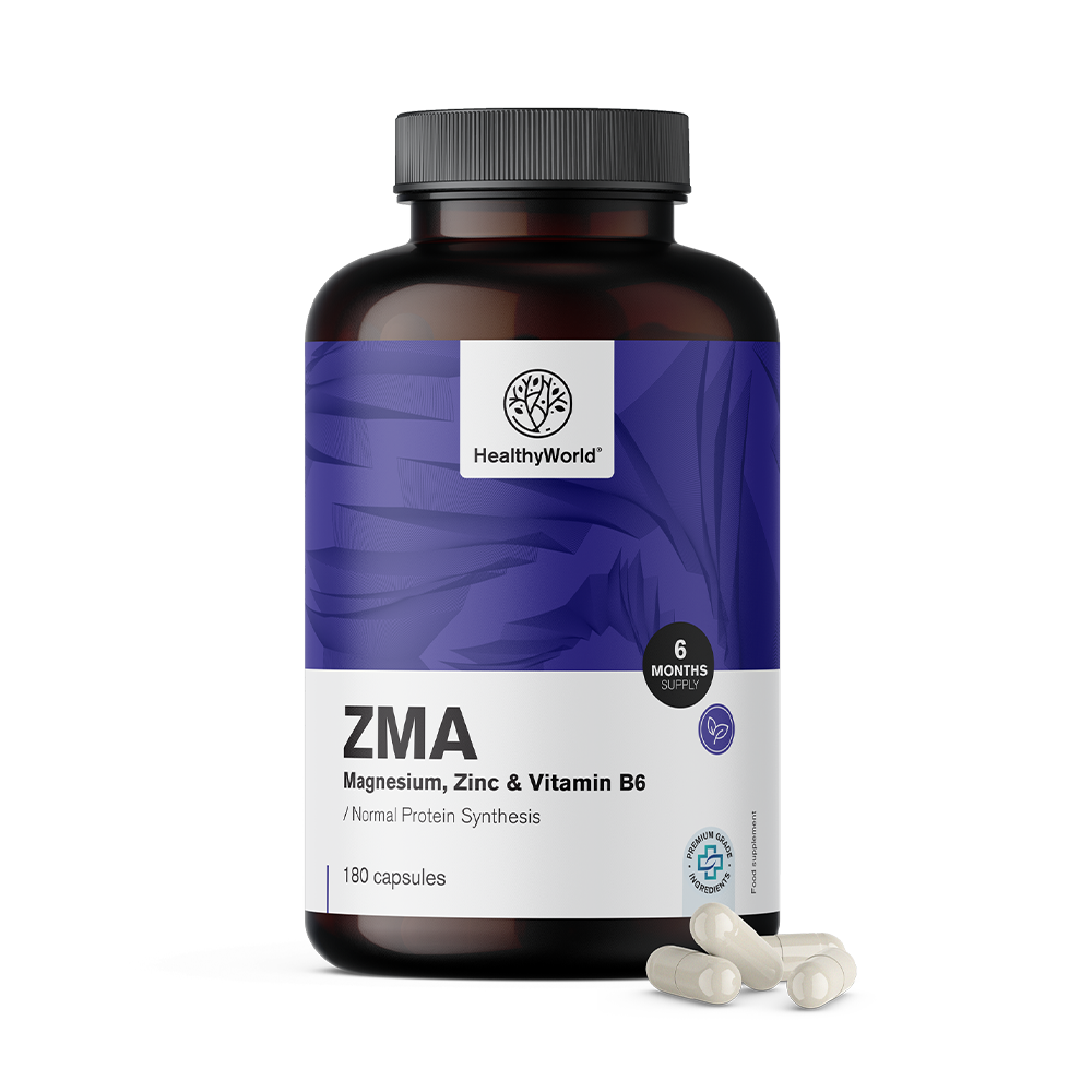 ZMA – magnesium, zink en B6