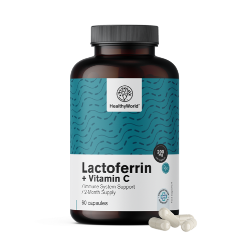 Lactoferrine 200 mg, 60 capsules