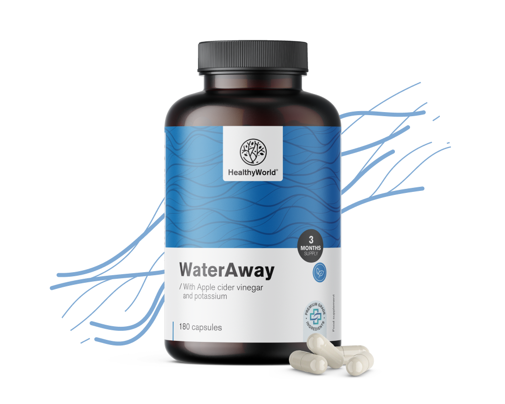 WaterAway – kapsułki na eliminację nadmiaru wody