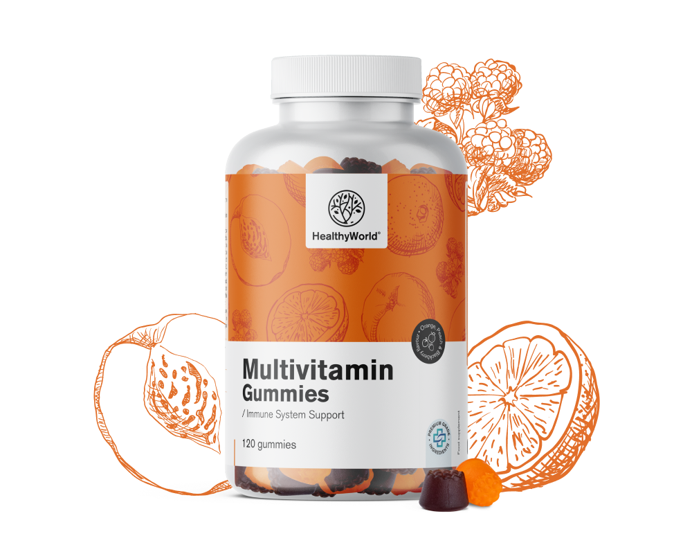 Multiwitaminy – żelki z 10 witaminami
