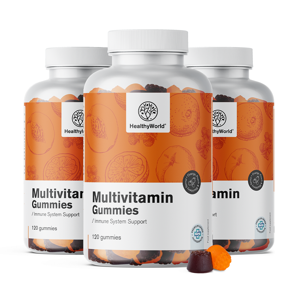 Multiwitaminy – żelki z 10 witaminami