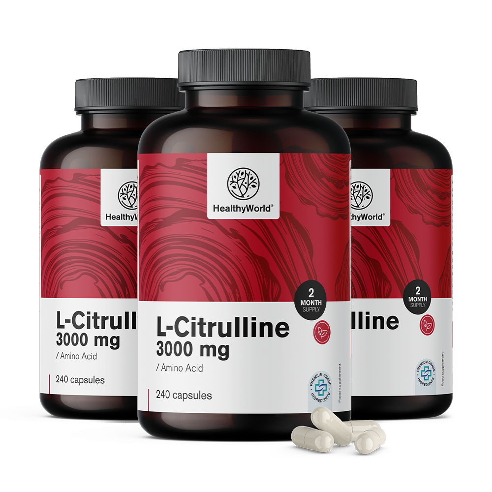 L-cytrulina 3000 mg.