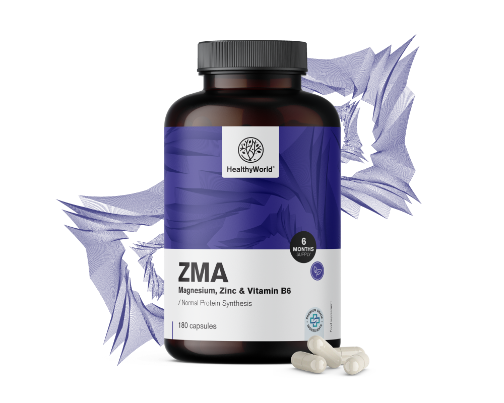 ZMA – Magnez, Cynk i B6