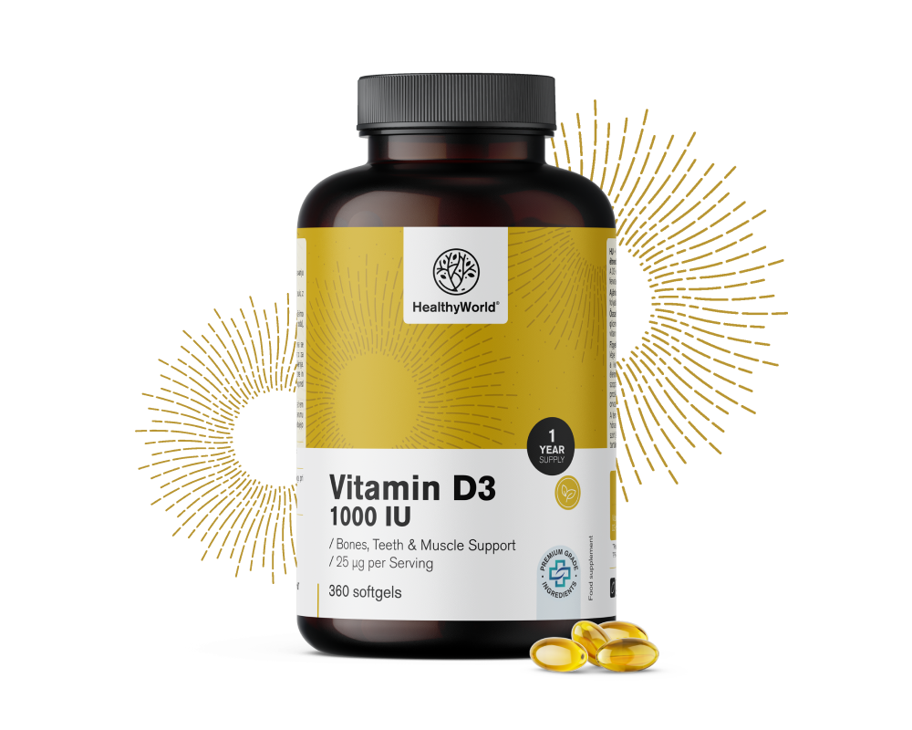 Witamina D3 1000&nbsp;j.m.