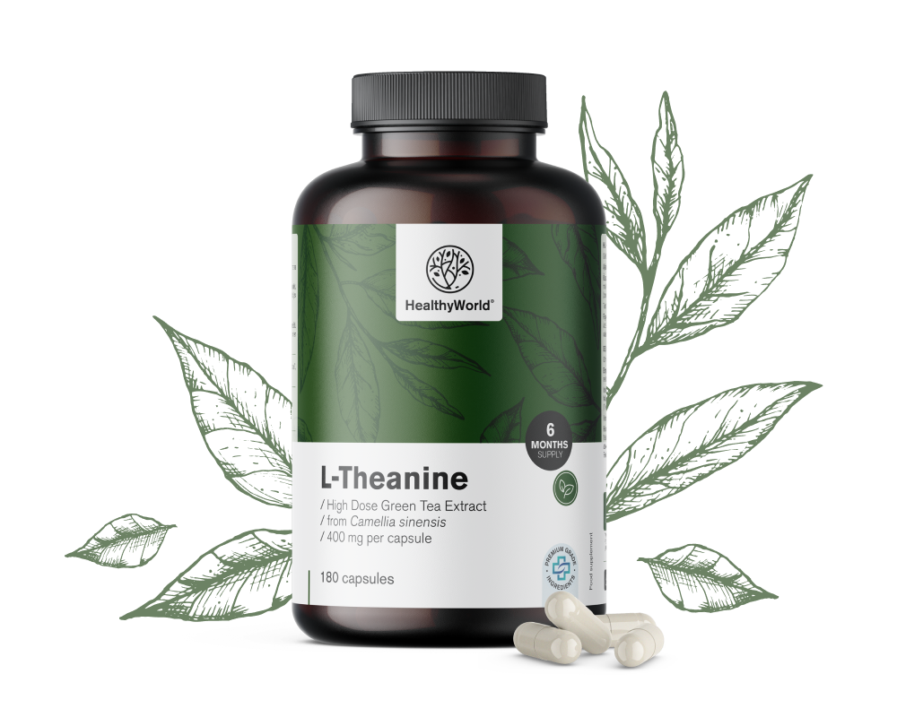 L-Teanina 400&nbsp;mg