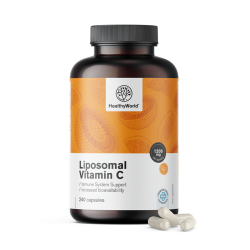 Vitamina C lipossomal 1200 mg, 240 cápsulas