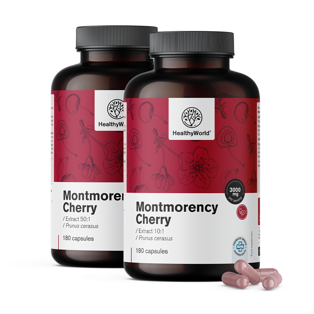 Cereja Montmorency 3000 mg.